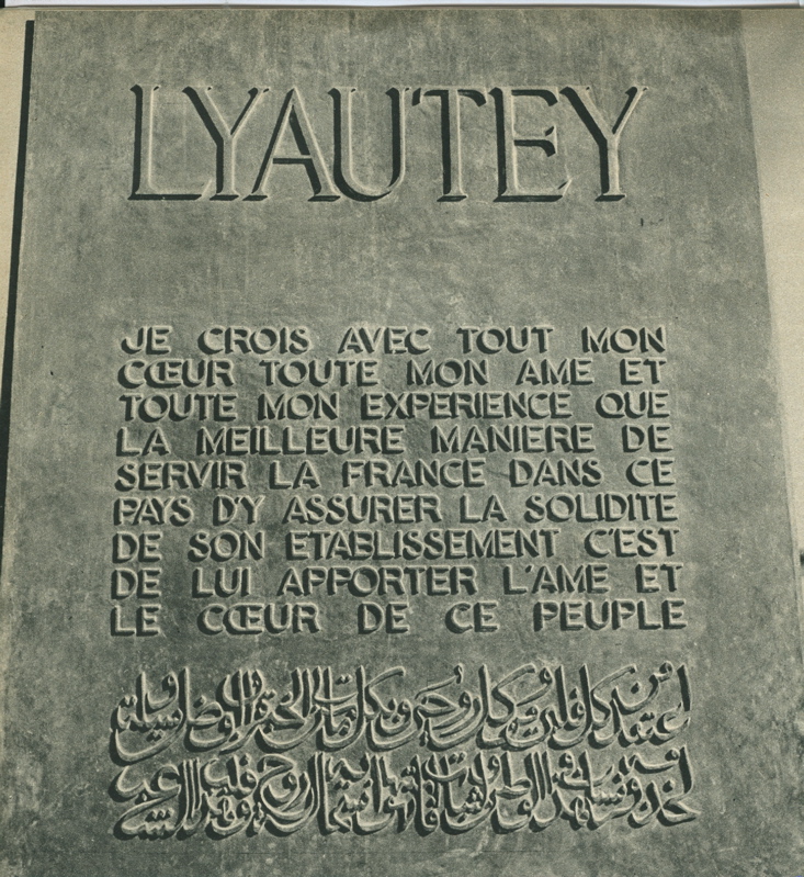 Tombeau_Lyautey