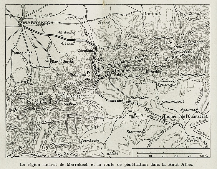 Telouet_carte_1928